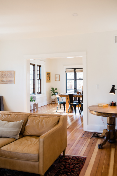 interior wooden staging image of airy wooden house interior